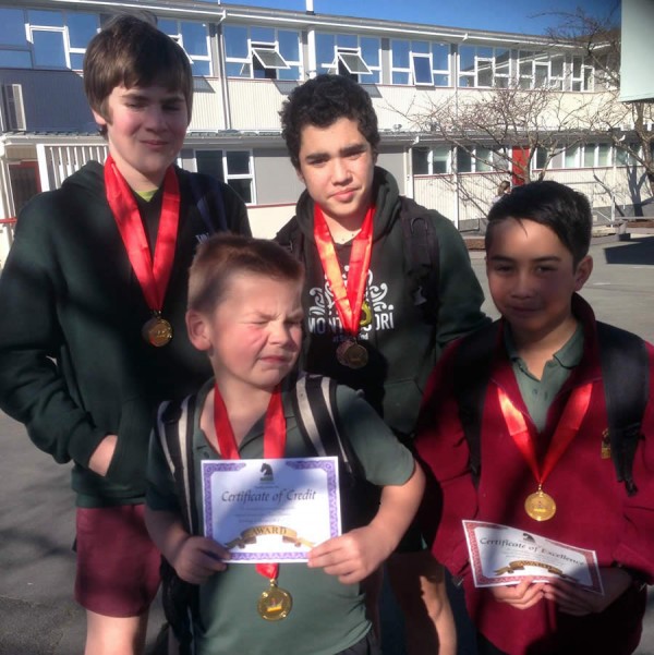 South End School Chesspower Masterton Competition