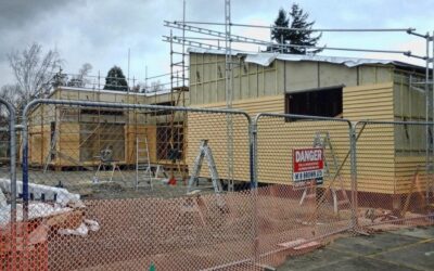 Construction of new classrooms continues